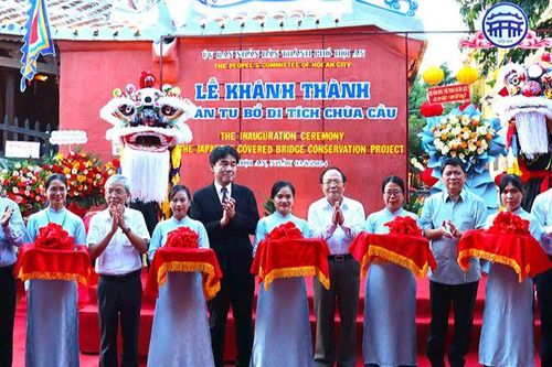 Hội An khánh thành công trình tu bổ di tích Chùa Cầu