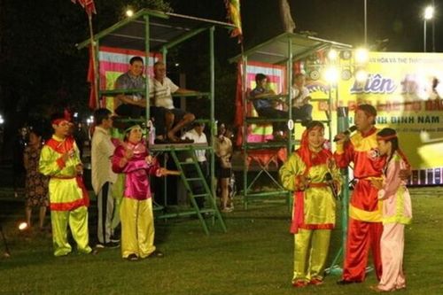 Bình Định tổ chức Liên hoan các câu lạc bộ Bài chòi