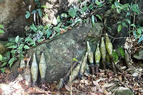Hủy nổ thành công 1 khẩu súng và 17 đầu đạn B41 sót lại sau chiến tranh