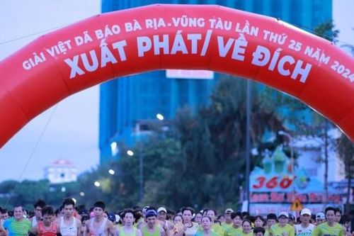 Giải Việt dã Bà Rịa - Vũng Tàu lần thứ 25 thu hút hơn 3.000 vận động viên tham gia