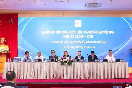 Ông Nguyễn Xuân Vũ tái đắc cử Chủ tịch Liên đoàn bóng bàn Việt Nam