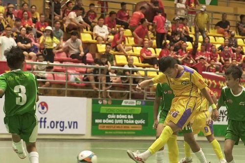 U11 Sông Lam Nghệ An giành vé vào Bán kết sau khi đánh bại U11 Quảng Nam