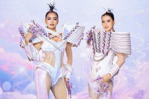 Ngọc Châu - Hương Ly tiếp tục sóng đôi trên sàn diễn hậu nhận cương vị mới