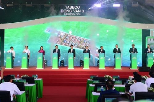 Taseco Land khởi công khu công nghiệp đầu tay tại Hà Nam