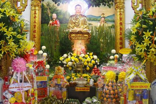 Lễ tưởng niệm Hòa thượng Thích An Tạng tại chùa Phổ Đà Sơn (Q.8, TP.HCM)