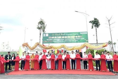 Khu công nghiệp Gia Bình II (Bắc Ninh): Khánh thành nhà máy xử lý nước thải hiện đại