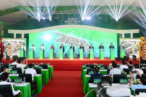 Taseco Land khởi công dự án Khu công nghiệp Đồng Văn 3 tại Hà Nam