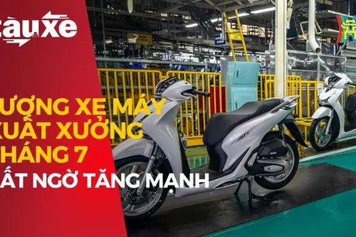 Lượng xe máy xuất xưởng tháng 7 bất ngờ tăng mạnh | Bản tin Tàu và Xe | 03/08/2024