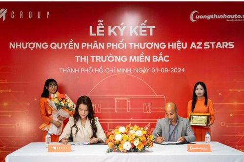 MT GROUP và Cường Thịnh Auto ký nhượng quyền phân phối thương hiệu AZ STARS
