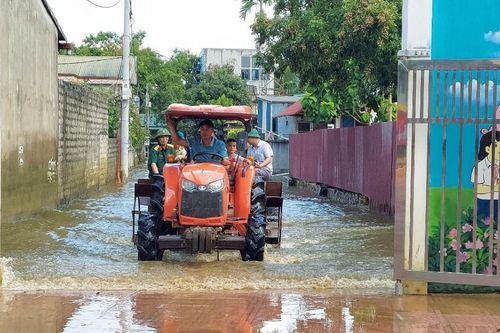 Dự báo đến 7h ngày 5/8, mực nước sông Bùi còn 5,95m, dưới báo động 1