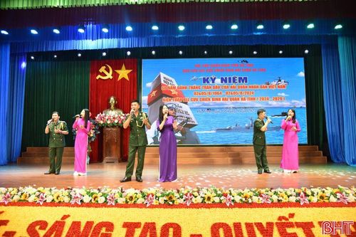 Cựu chiến binh hải quân Hà Tĩnh gặp mặt kỷ niệm 60 năm đánh thắng trận đầu