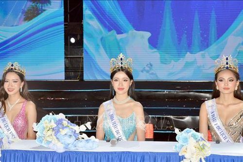 Phạm Thị Ngọc Quỳnh đăng quang Hoa hậu du lịch Việt Nam 2024