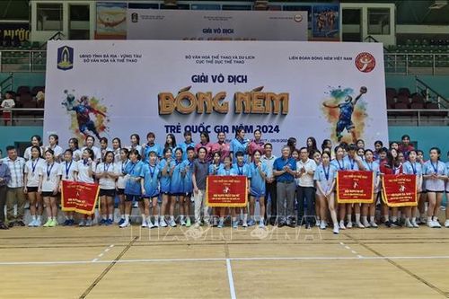 Bế mạc Giải vô địch Bóng ném trẻ Quốc gia 2024