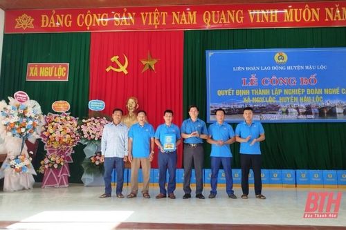 Công bố quyết định thành lập Nghiệp đoàn nghề cá xã Ngư Lộc