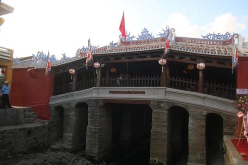 Hội An: Khánh thành dự án tu bổ Di tích chùa Cầu