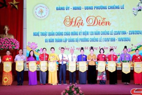 Hội diễn nghệ thuật quần chúng phường Chiềng Lề
