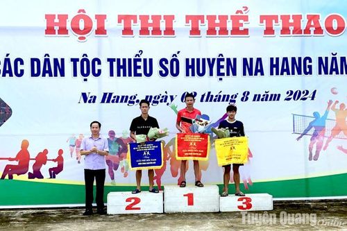 Bế mạc Hội thi thể thao các dân tộc thiểu số huyện Na Hang