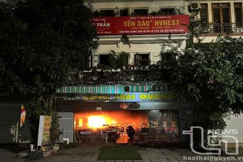 TP. Thái Nguyên: Kịp thời khống chế đám cháy, 10 người thoát nạn trong đêm