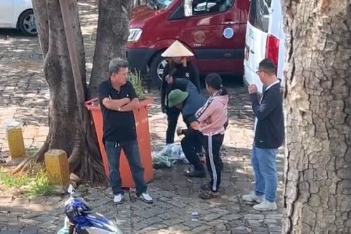 Làm rõ vụ người bán vé số bị đuổi đánh trong chùa