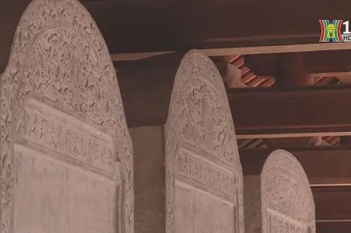 Chỉ văn bia Tiến sĩ Việt Nam phong phú hình tượng rồng