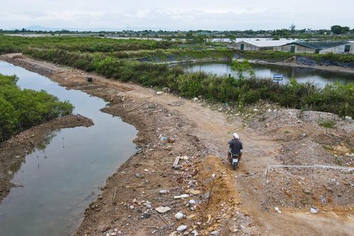 Nhếch nhác tại dự án đê hơn 180 tỷ đồng ở Hà Tĩnh