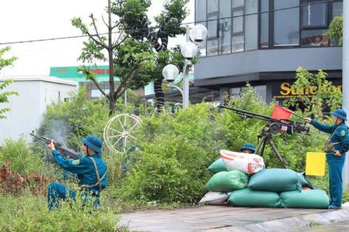 Diễn tập khu vực phòng thủ, bảo vệ an ninh từ cơ sở