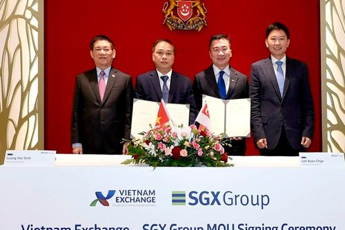 Việt Nam, Singapore nâng tầm hợp tác phát triển thị trường chứng khoán