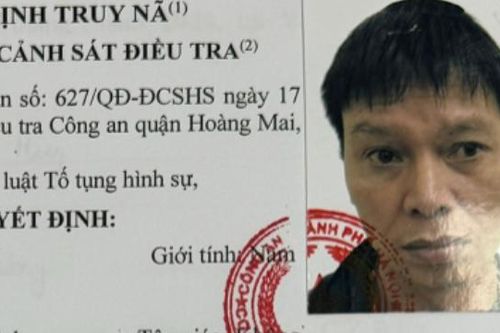 Công an TP Hà Nội truy nã đặc biệt đối tượng giết người