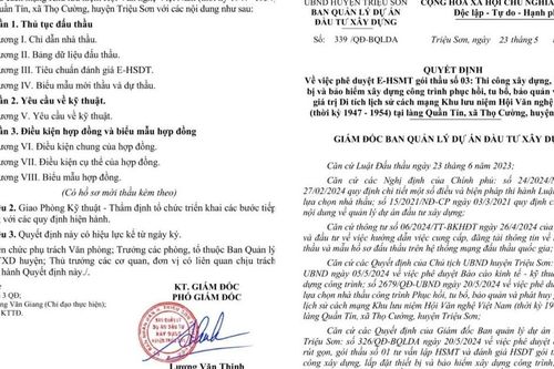 Tiếp vụ Thanh Hóa phát hiện hồ sơ nhà thầu có gian lận bằng cấp: Trách nhiệm không thể chối cãi