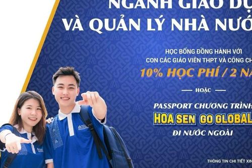Trường Đại học Hoa Sen công bố nhiều gói hỗ trợ cho sinh viên