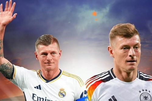 Toni Kroos đoạt giải Cầu thủ xuất sắc nhất của Đức năm 2024