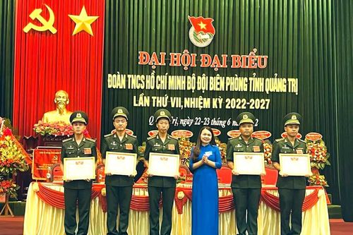 Hạt nhân tiêu biểu trong phong trào thi đua Quyết thắng của BĐBP Quảng Trị