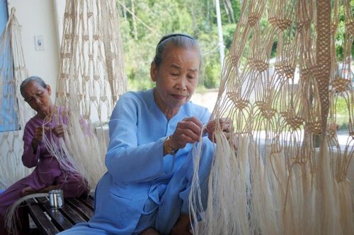 Nghề đan võng ngô đồng ở Cù Lao Chàm - Di sản phi vật thể quốc gia