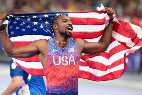 Vượt qua đối thủ 5 phần nghìn giây, VĐV Mỹ giành HCV 100 mét tại Olympic Paris