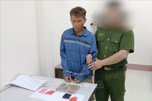 Bắt giữ đối tượng vận chuyển trái phép ma túy