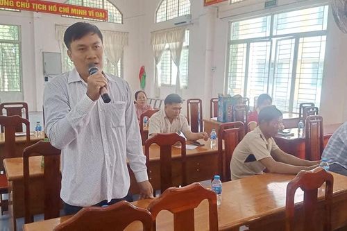 Huyện Tri Tôn hoàn thành tiếp xúc cử tri giữa năm 2024