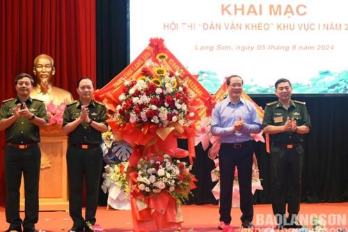 Bộ Tư lệnh Bộ đội Biên phòng khai mạc hội thi 'Dân vận khéo' năm 2024