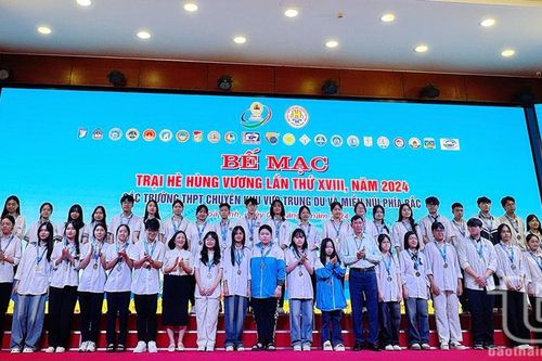 Học sinh Trường THPT Chuyên Thái Nguyên giành 66 huy chương tại Trại hè Hùng Vương