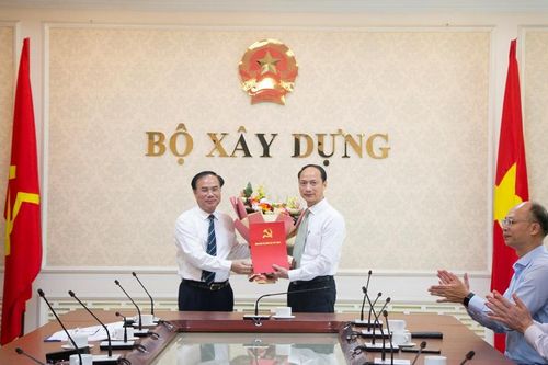 Bộ Xây dựng bổ nhiệm Phó Vụ trưởng Vụ Vật liệu xây dựng
