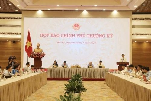 Họp báo Chính phủ thường kỳ tháng 7/2024