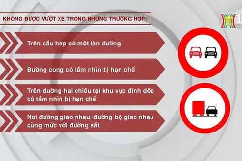 Những quy định mới về vượt xe khi tham gia giao thông