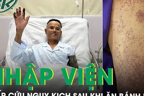 Sức khỏe người đàn ông phải nhập viện sau khi ăn bánh ướt thịt heo hiện ra sao?