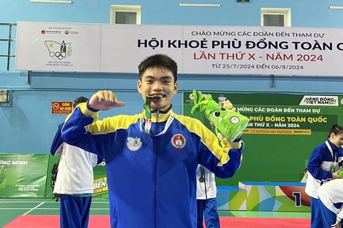 Hội khỏe Phù Đổng toàn quốc: Niềm đam mê Vovinam mang về huy chương Vàng