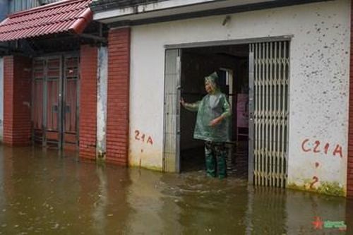 Hà Nội: Ngập úng đã chấm dứt tại nhiều khu vực huyện Thạch Thất và Quốc Oai