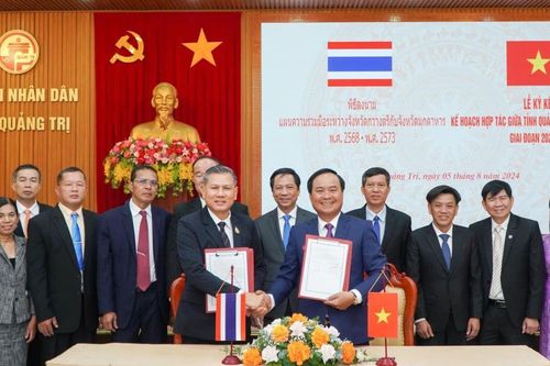 Quảng Trị - Mukdahan ký kết tăng cường hợp tác trên nhiều lĩnh vực