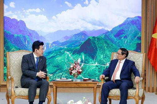Thủ tướng Phạm Minh Chính tiếp Bộ trưởng Bộ Quốc phòng Nhật Bản