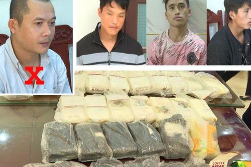 Công an Thanh Hóa thu giữ 34kg ma túy đá vận chuyển xuyên quốc gia