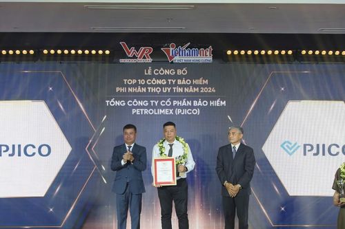 PJICO 9 năm liên tiếp lọt vào Top 10 Công ty bảo hiểm phi nhân thọ uy tín