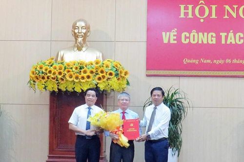 Chuẩn y chức Phó Bí thư Tỉnh ủy Quảng Nam đối với ông Nguyễn Đức Dũng