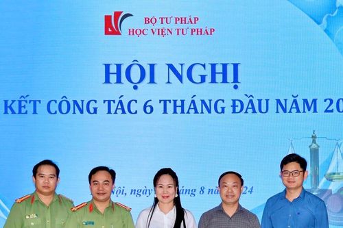 Học viện Tư pháp Sơ kết công tác 6 tháng đầu năm 2024